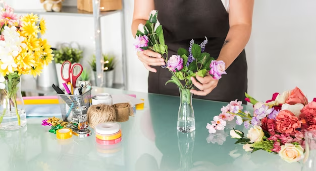  Using sugar and vinegar in water to extend the life of fresh flowers
